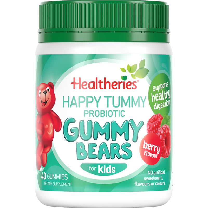 Buy Healtheries Kids Probiotics Gummy Bears 40 Gummies Online at