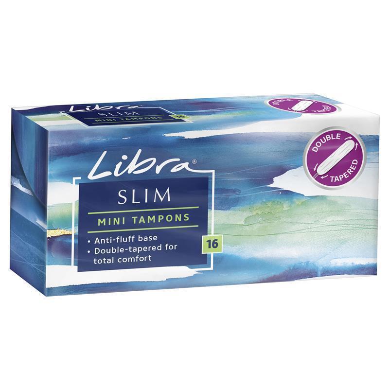 Buy Libra Tampons Slim Mini 16 Pack Online at Chemist Warehouse®