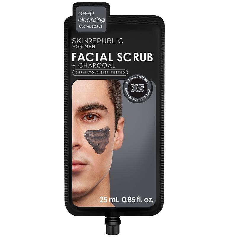 Buy Skin Republic Mens Charcoal Facial Scrub Online at Chemist Warehouse®