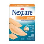 Nexcare Active Waterproof Assorted Plasters 30 Pack