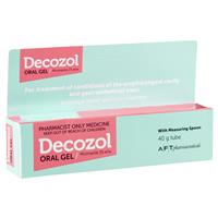 Buy Decozol Oral Gel 40g (Pharmacist Only) Online at Chemist Warehouse®