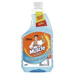 Mr Muscle Glass Cleaner Blue Refill 750ml