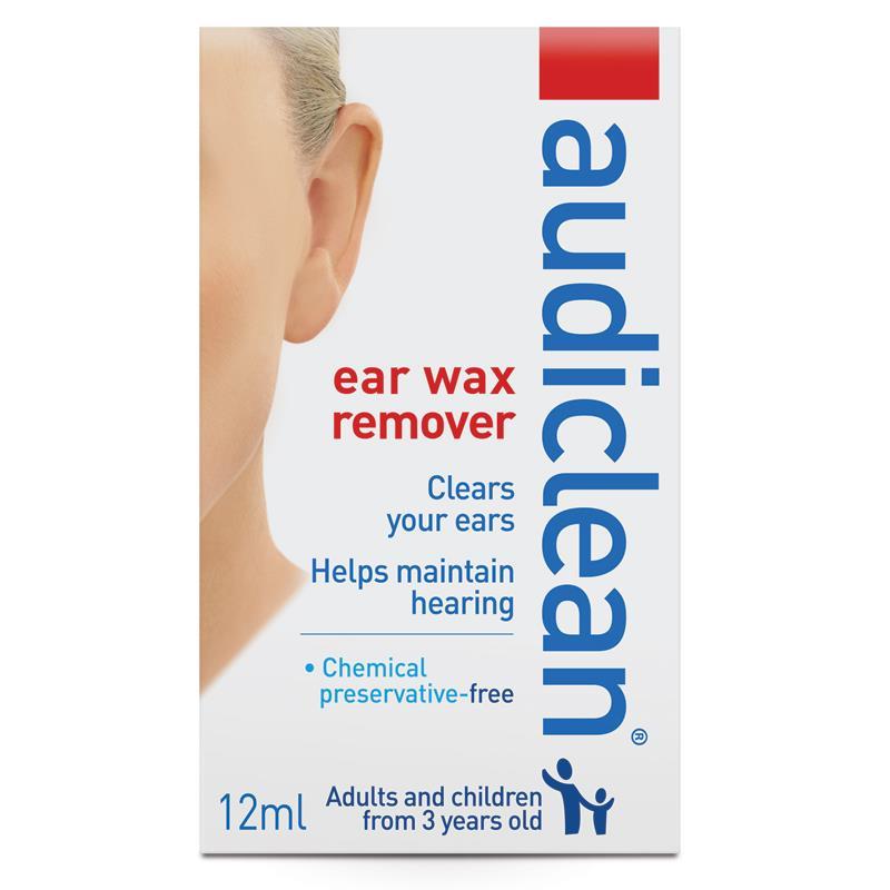 Buy Audiclean Ear Wax Remover 12ml Online at Chemist Warehouse®
