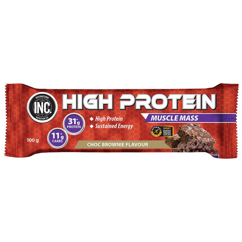 Buy Inc High Protein Bar Choc Brownie 100g Online At Chemist Warehouse® 3935