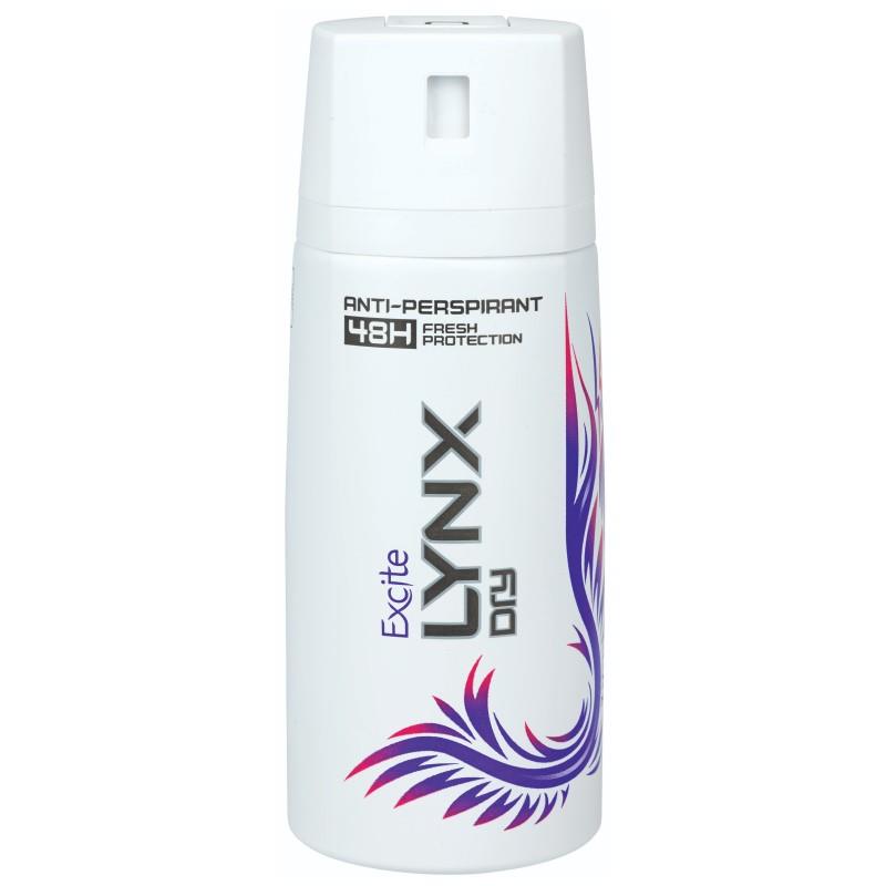 Buy Lynx Deodorant Antiperspirant Excite 150ml Online at Chemist Warehouse®