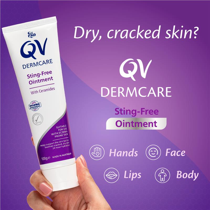 Buy Ego Qv Dermcare Stingfree Ointment 100g Online At Chemist Warehouse®