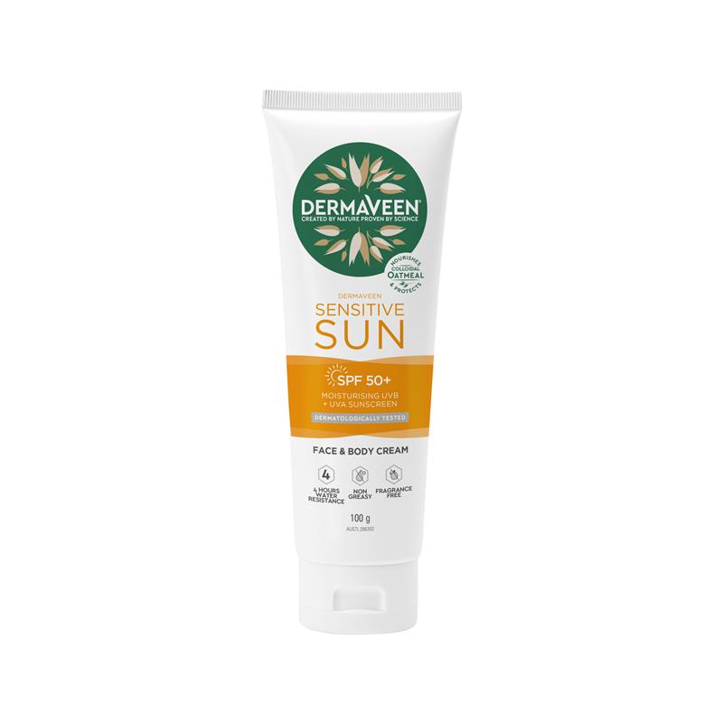 Buy Dermaveen SPF 50+ Daily Nourish Sun Sensitive With Body Moisturiser