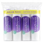 Swisspers Cotton Make Up Pads Round Value Pack 4 x 80 Pack