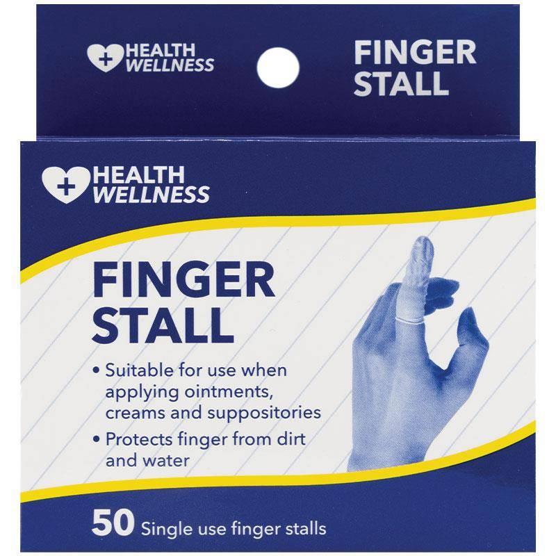 Buy Health & Wellness Finger Stall 50 Pack Online at Chemist Warehouse®