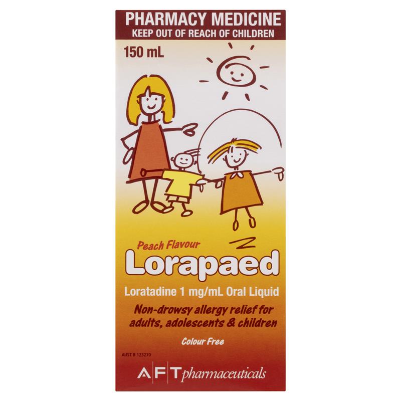 Buy Lorapaed Oral Liquid 150ml Online at Chemist Warehouse®