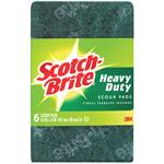 Scotch Brite Heavy Duty Scourer Pad 6 Pack