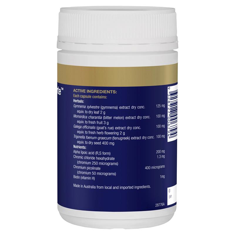 Buy Bioceuticals GlucoFactors Forte 120 Capsules Online Only Online at ...