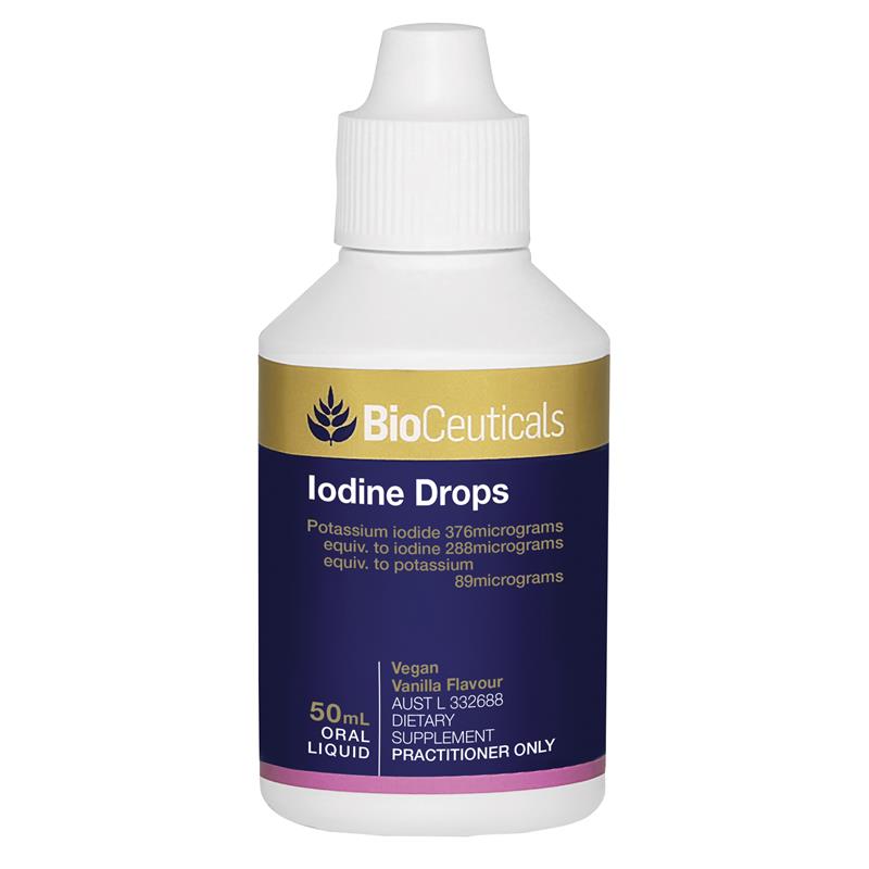 Buy Bioceuticals Iodine Drops 50ml Online Only Online at Chemist Warehouse®