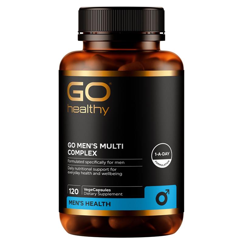 GO Healthy Men's Multi Complex 120 VegeCapsules