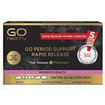 GO Healthy Period Support Rapid Release 10 Vege Capsules
