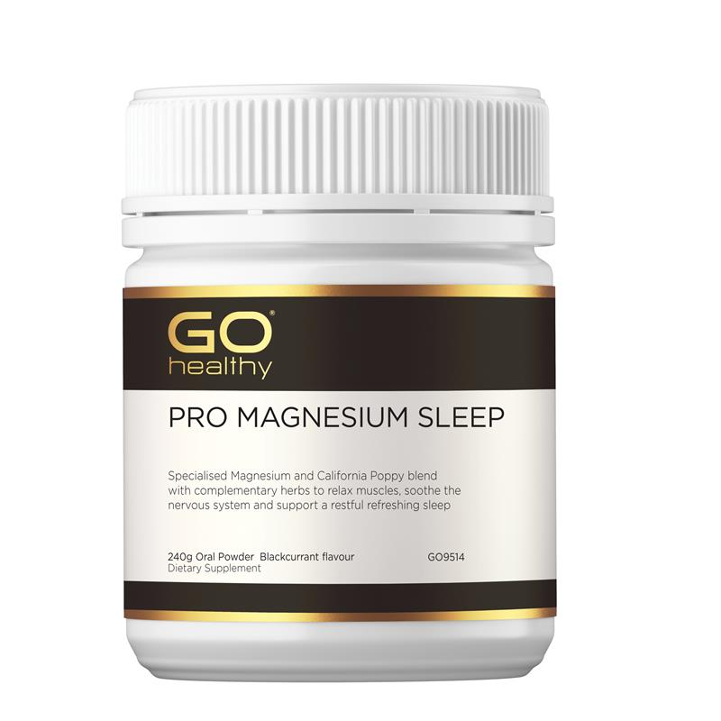 Buy GO Healthy Pro Magnesium Sleep Powder 240g Online at Chemist Warehouse®