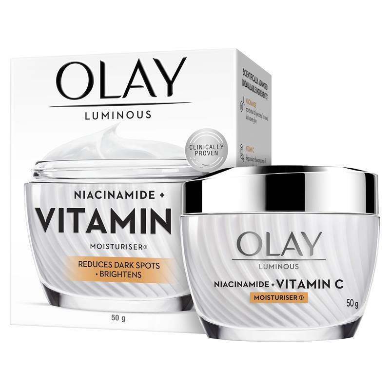 Buy Olay Luminous Vitamin C Moisturiser 50g Online at Chemist Warehouse®