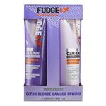Fudge Everyday Clean Blonde Damage Rewind Duo 500ml Pack