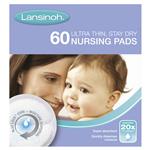 Lansinoh Ultra Thin Stay Dry Nursing Pads 60 Pack