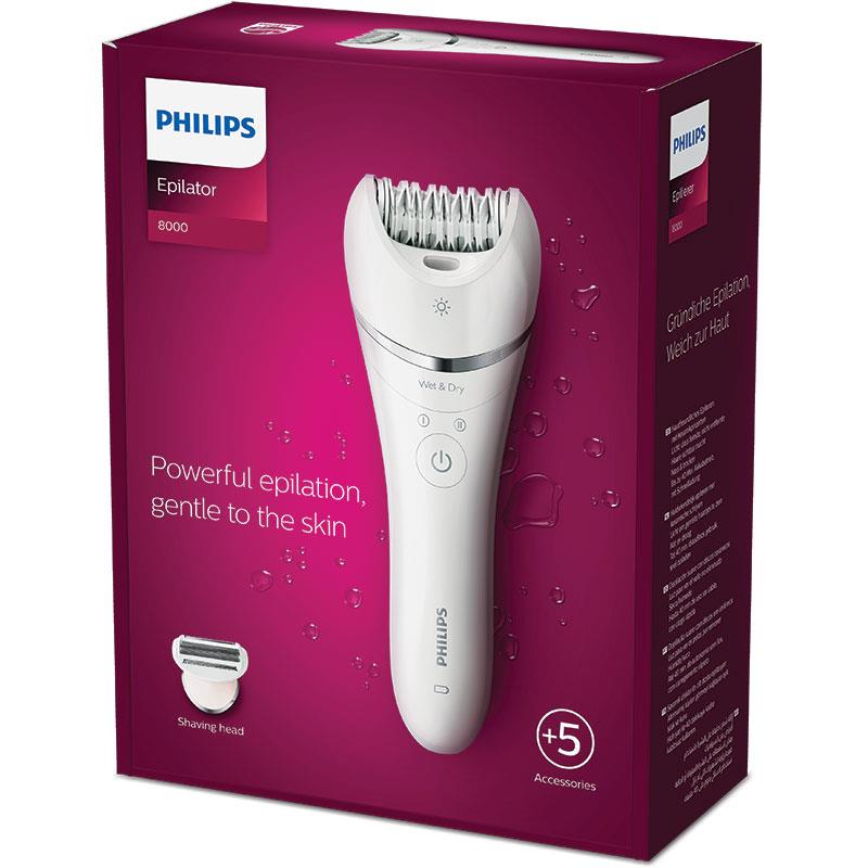 Buy Philips Series 8000 Satinelle Advanced Epilator With 5 Accessories