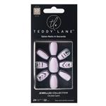 Teddy Lane Jewelled Collection Orchid Gem Reusable Nails Online Only