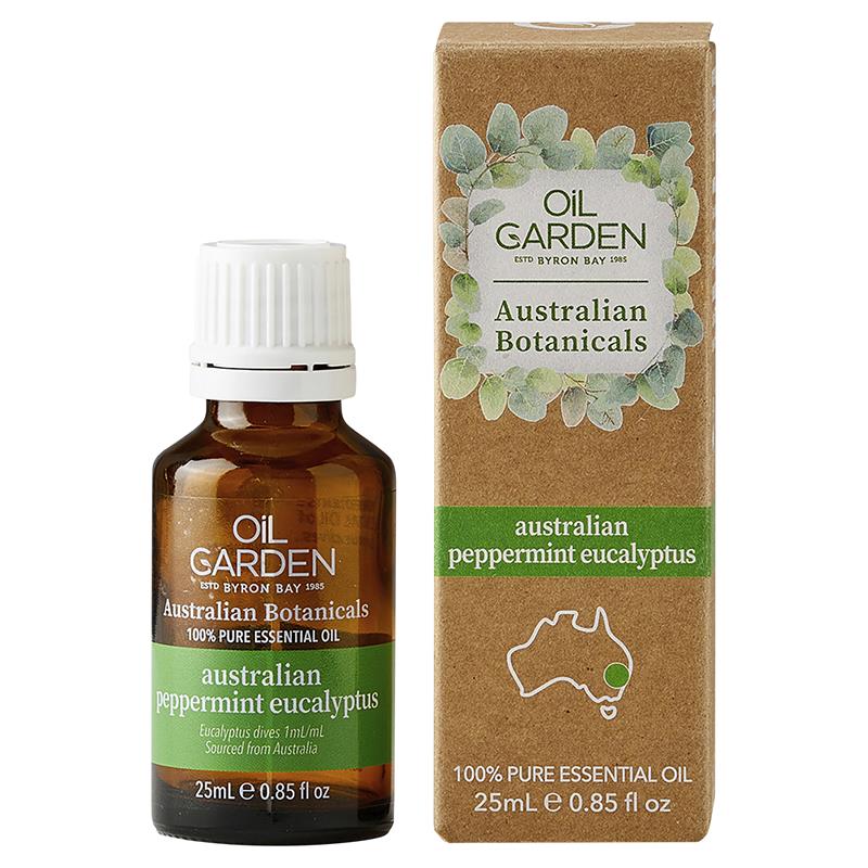 Buy Oil Garden Australian Botanicals Peppermint Eucalyptus 25ml Online