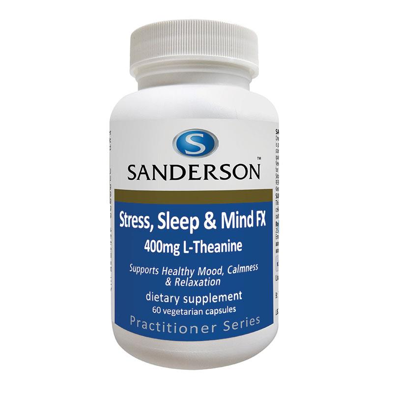 Buy Sanderson Stress Sleep & Mind FX 60 VegeCapsules Online at Chemist