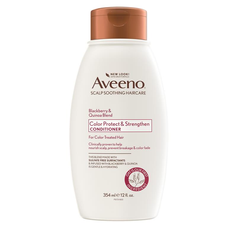 Buy Aveeno Blackberry & Quinoa Conditioner 354ml Online at Chemist
