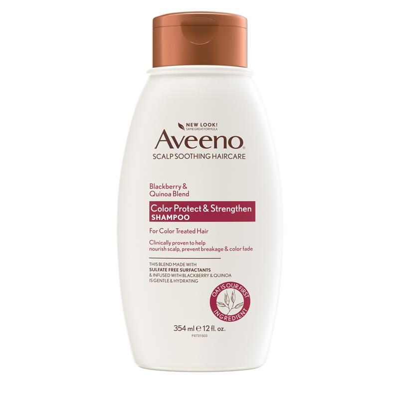 Buy Aveeno Blackberry & Quinoa Shampoo 354ml Online at Chemist Warehouse®