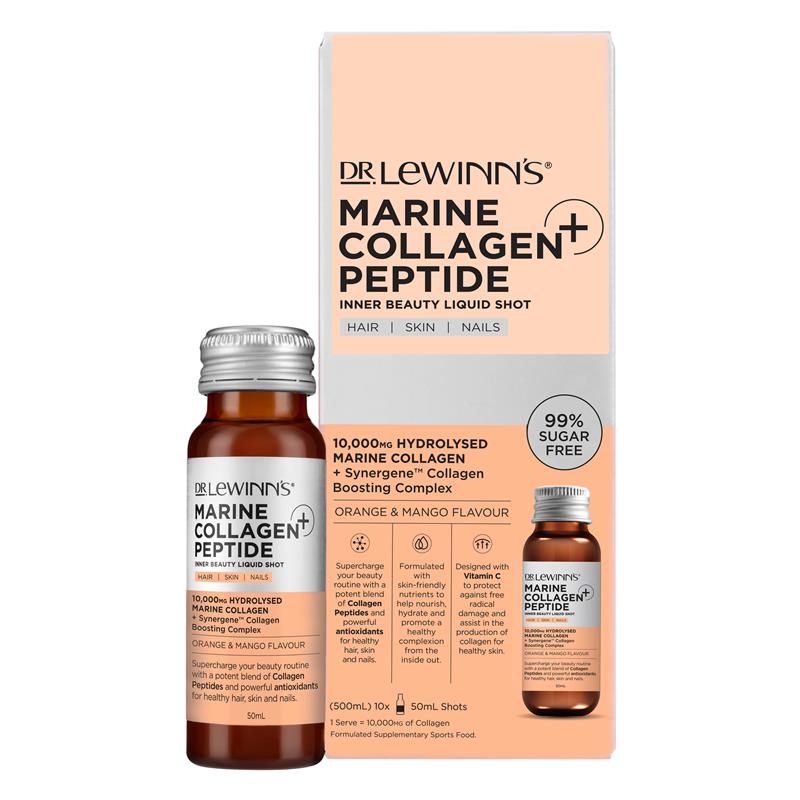 Buy Dr Lewinn's Collagen Inner Beauty Liquid Shot Orange