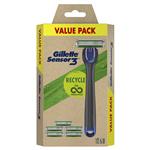 Gillette Sensor 3 Hybrid 6 Each