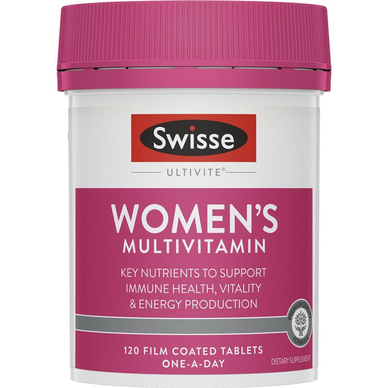 Buy Swisse Women's Multivitamin 120 Tablets New Online at Chemist ...