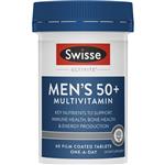 Swisse Men's Multivitamin 50+ 60 Tablets New