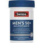 Swisse Men's Multivitamin 50+ 90 Tablets New