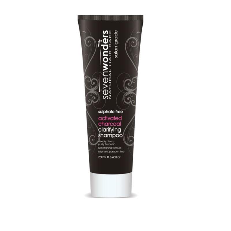 Buy Seven Wonders Activated Charcoal Clarifying Shampoo 250ml Online At 
