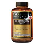 GO Healthy Magnesium Sleep 160 VegeCapsules Exclusive Size