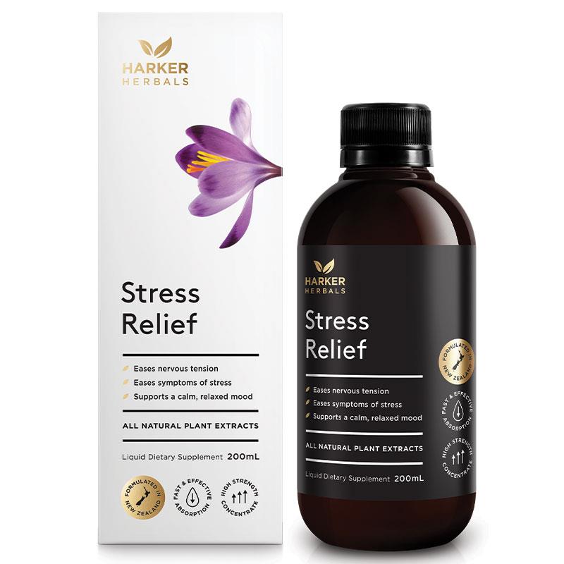 Buy Harker Herbals Be Well Stress Relief 200ml Online at Chemist Warehouse®