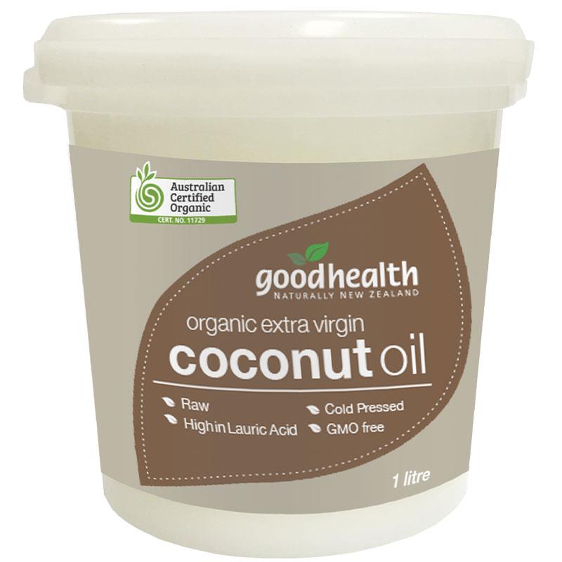 Buy Good Health Organic Extra Virgin Coconut Oil 1 Litre Online at