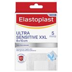 Elastoplast Ultra Sensitive Dressing XXL 8 x 10cm 5 Pack 