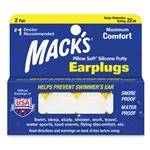 Mack's Silicone Ear Plugs 2 Pairs