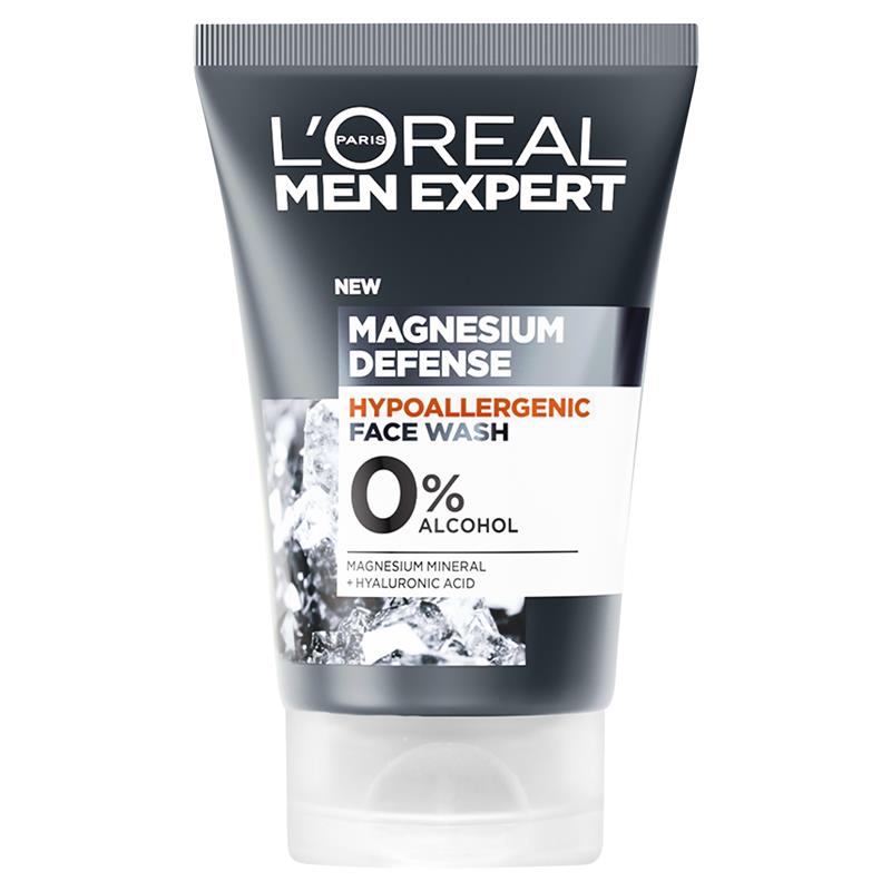 Buy Loreal Men Expert Magnesium Defense Face Wash 100ml Online at