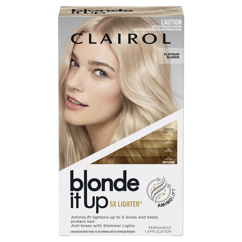 Buy Clairol Blonde It Up Kit Blonde Platinum Blonde Online at Chemist ...