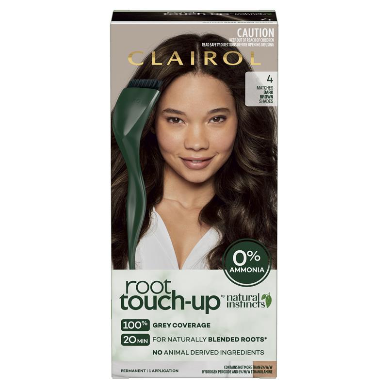 Buy Clairol Root Touch Up Natural Instincts Permanent Hair Colour 4