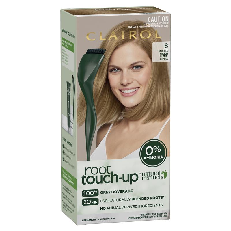 Buy Clairol Root Touch Up Natural Instincts Permanent Hair Colour 8
