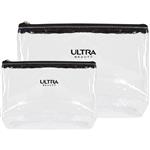 Ultra Beauty Clear Cosmetic Bag Set