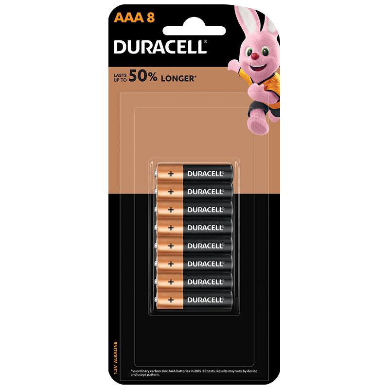 Buy Duracell CopperTop AAA 8 Pack Online at Chemist Warehouse®