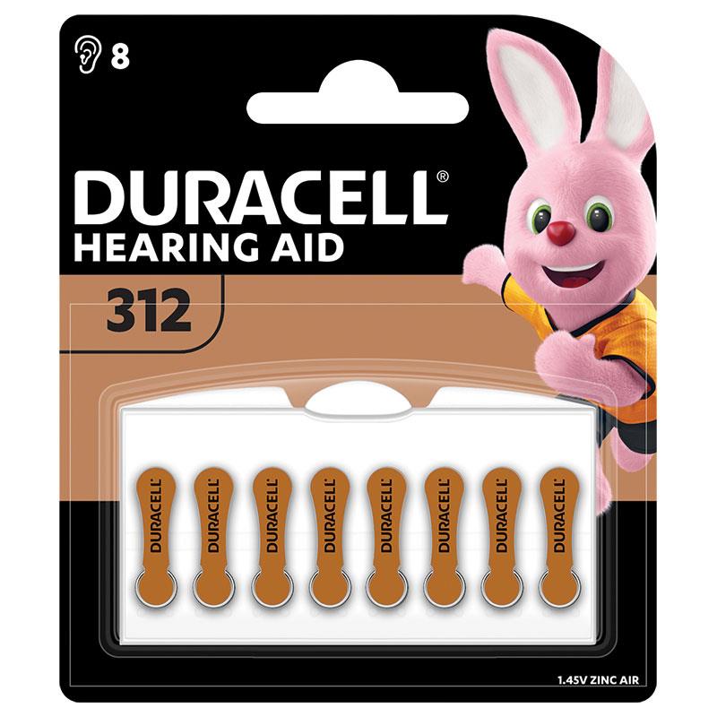 Buy Duracell Hearing Aid 312 8 Pack Online at Chemist Warehouse®