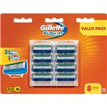 Gillette Fusion Manual Cartridge Value 8 Pack