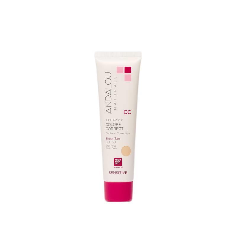 Buy Andalou 1000 Roses CC Sheer Tan Sunscreen SPF30 58ml Online at ...