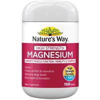 Buy Nature's Way Magnesium 150 Tablets Online at Chemist Warehouse®